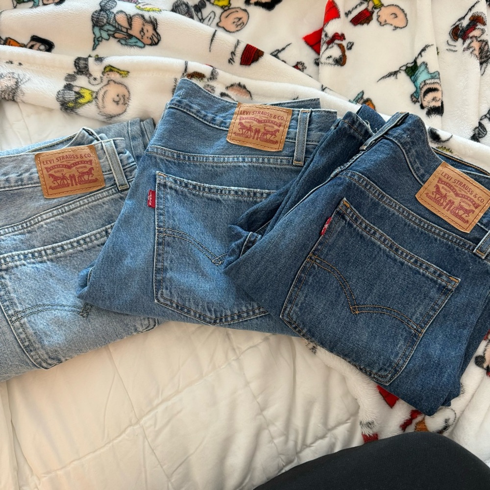 Set of 3 - Levi’s Low Pro Women’s Jeans